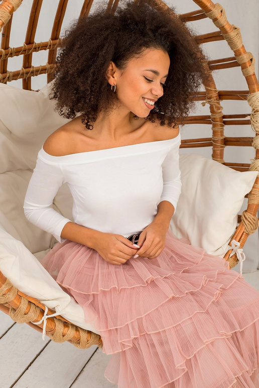 Základní bílá španělská halenka od Live