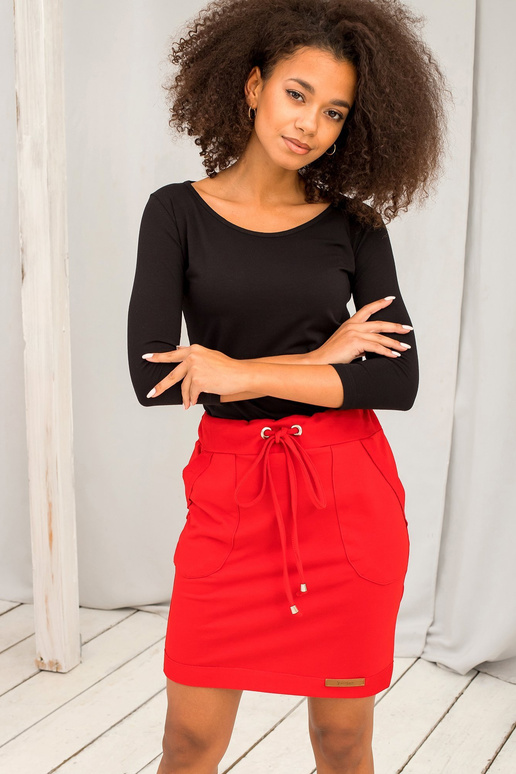 Černá basic dámská halenka Mona Černá basic dámská halenka Mona