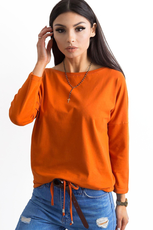 Tmavě oranžová halenka Fiona Tmavě oranžová halenka Fiona