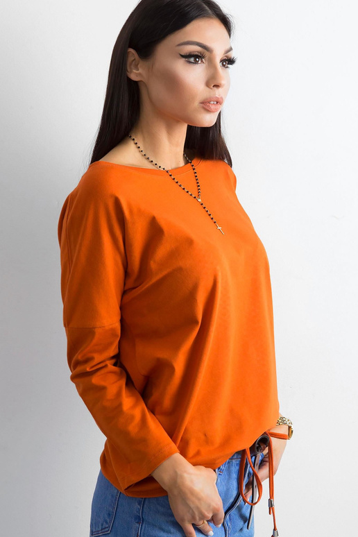 Tmavě oranžová halenka Fiona Tmavě oranžová halenka Fiona