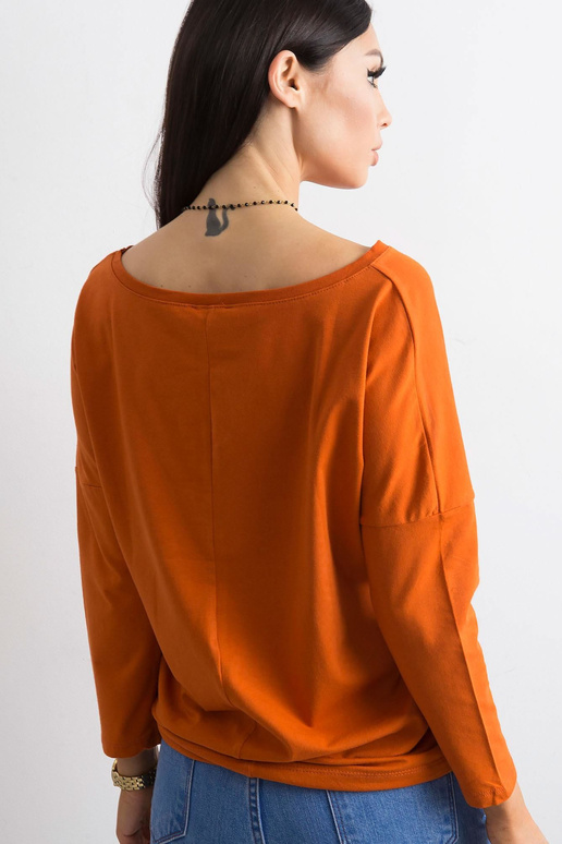 Tmavě oranžová halenka Fiona Tmavě oranžová halenka Fiona