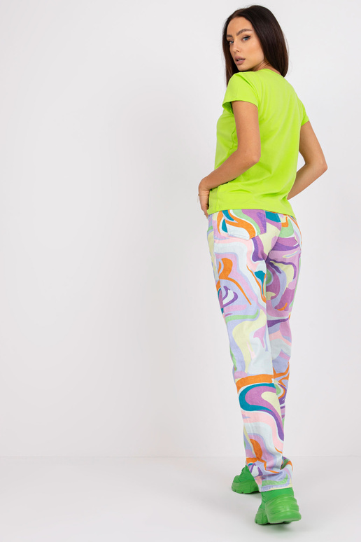 T-shirt-RV-TS-4623.84-fluo zielony T-shirt-RV-TS-4623.84-fluo zielony