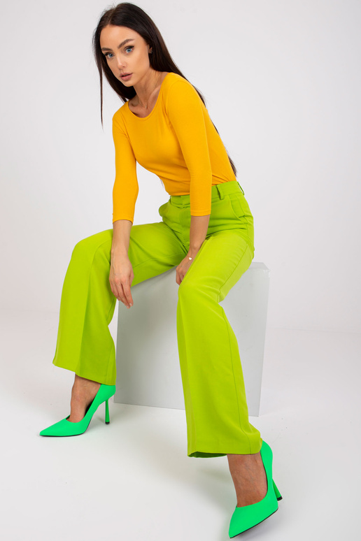 Tmavě žlutá bavlněná halenka Mona