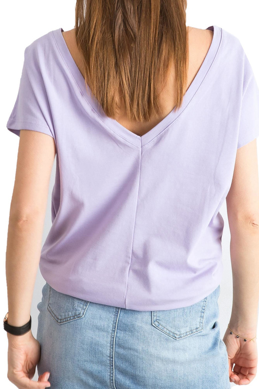 Světle fialové tričko Fire