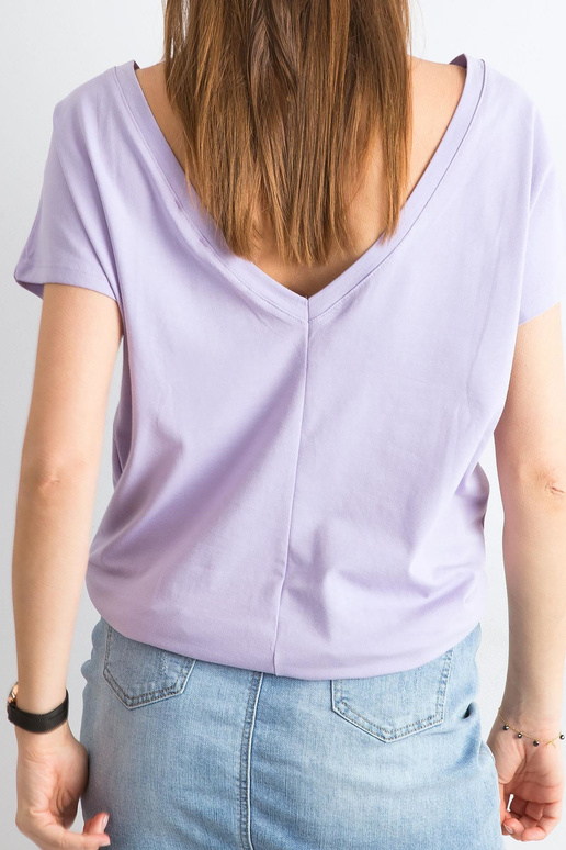 Světle fialové tričko Fire