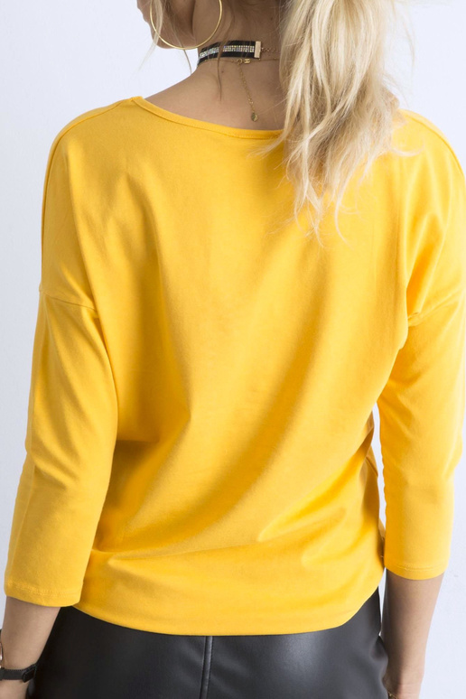 Bluzka-RV-BZ-4661.45P-ciemny żółty Bluzka-RV-BZ-4661.45P-ciemny żółty