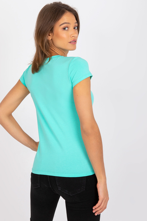 T-shirt-RV-TS-4623.83-turkusowy T-shirt-RV-TS-4623.83-turkusowy