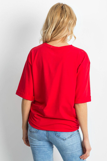 Červená halenka oslava