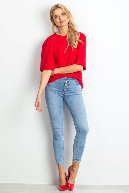 Červená halenka oslava