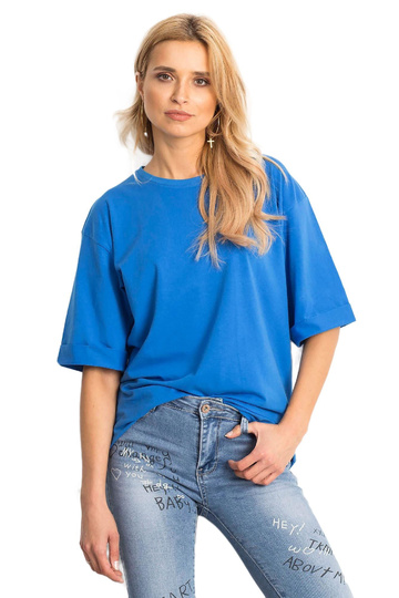 Tmavě modrá slavnostní halenka 2