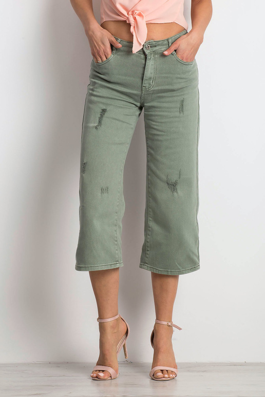 Důvody khaki džíny