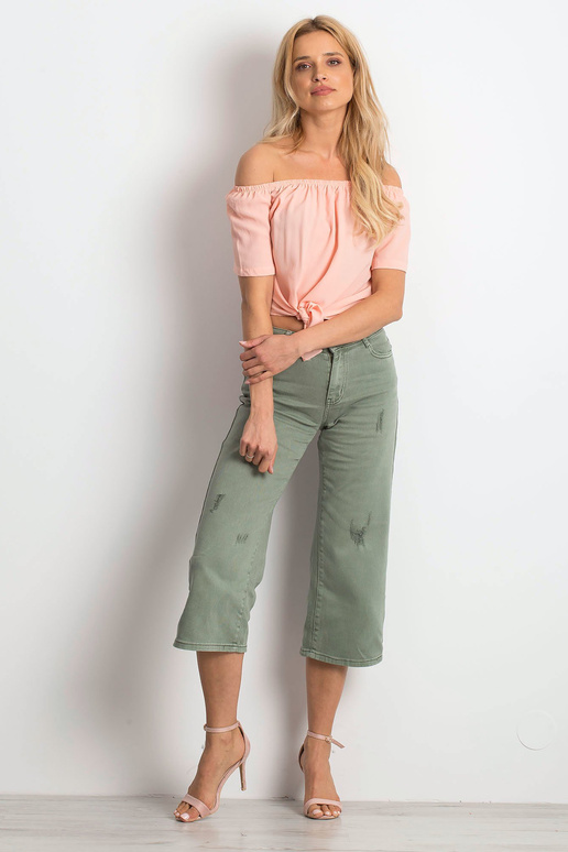 Důvody khaki džíny