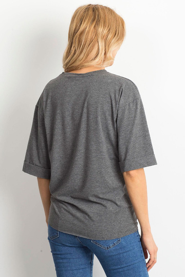 Tmavě šedá melanžová... 2