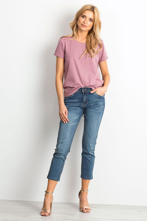 Špinavě růžové tričko Transformative