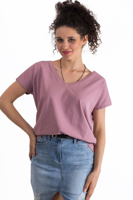 Špinavé růžové tričko Emory