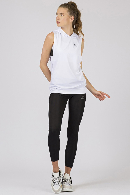 Bílá mikina s kapucí TOMMY LIFE