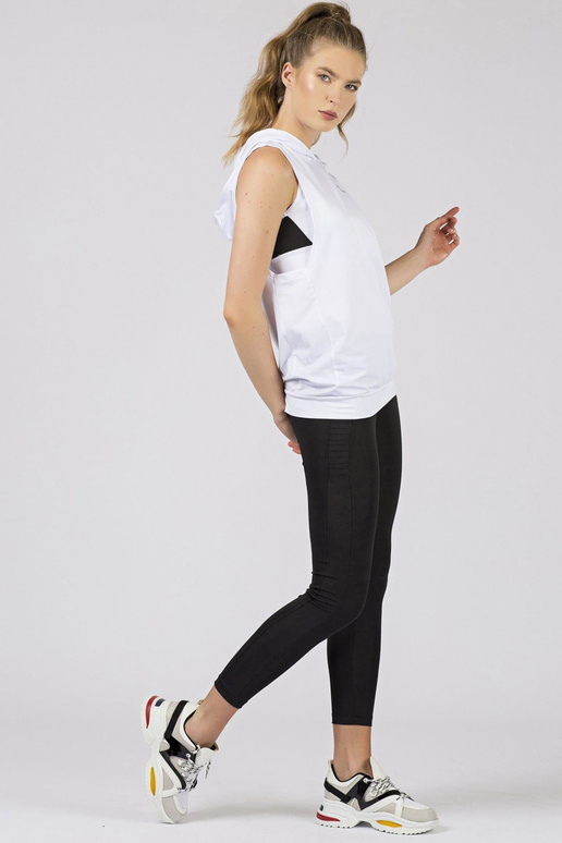 Bílá mikina s kapucí TOMMY LIFE