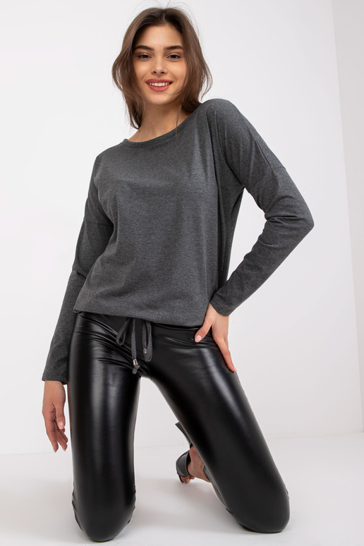 Carlina tmavě šedá halenka