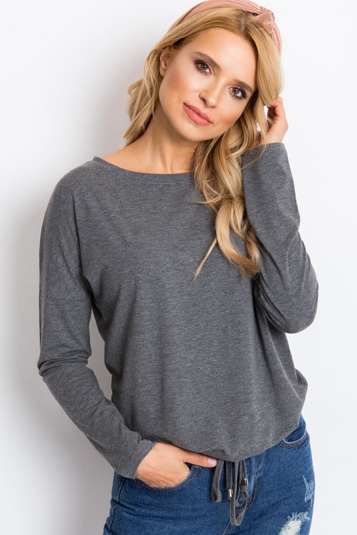 Carlina tmavě šedá halenka