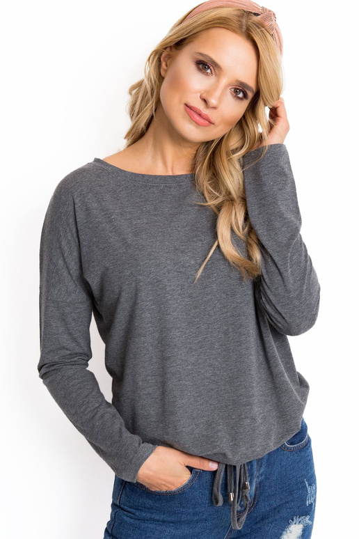 Carlina tmavě šedá halenka