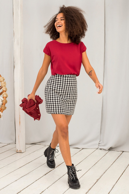 Tričko Burgundy Revolution Tričko Burgundy Revolution