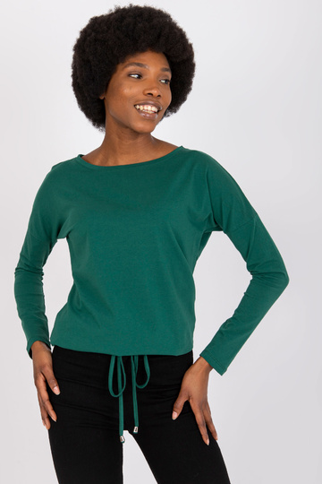 Carlina tmavě zelená halenka 2