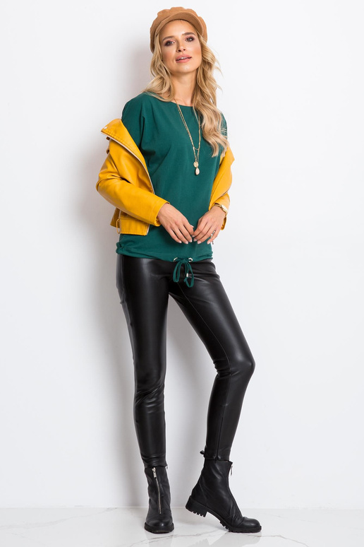 Carlina tmavě zelená halenka