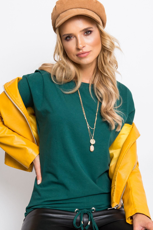 Carlina tmavě zelená halenka