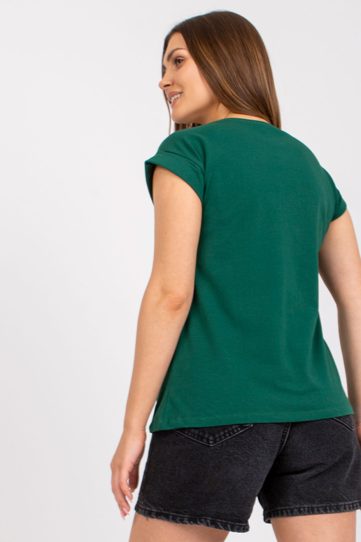 Tmavě zelené tričko Revolution