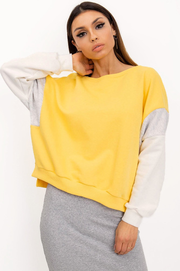 RUE PARIS Žlutá mikina Mona 2