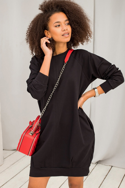 Černé šaty Cristine