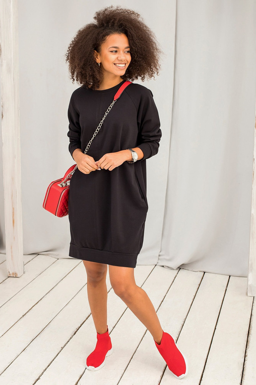 Černé šaty Cristine