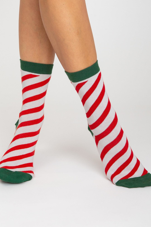 Ponožky s vánočním potiskem 3 páry