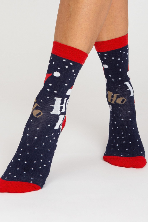 Ponožky s vánočním potiskem 3 páry