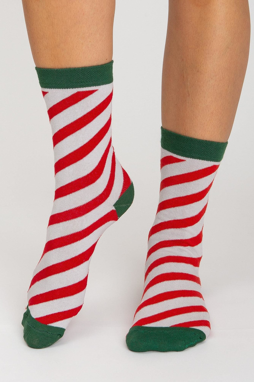 Ponožky s vánočním potiskem 3 páry