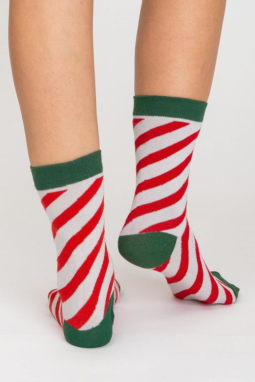 Ponožky s vánočním potiskem 3 páry