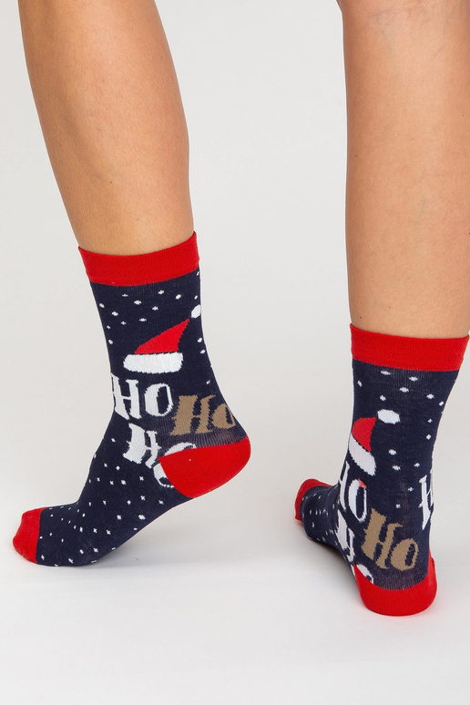Ponožky s vánočním potiskem 3 páry