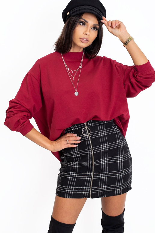 Vínová mikina Twist Vínová mikina Twist