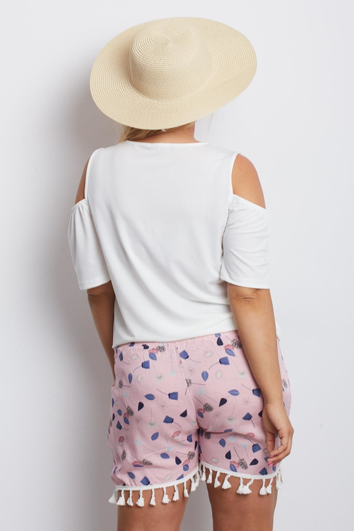 Růžové šortky Plus Size Ownership