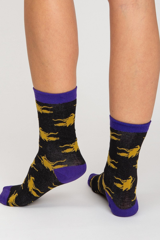 Sada barevných bavlněných ponožek