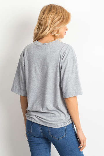 Šedá slavnostní halenka