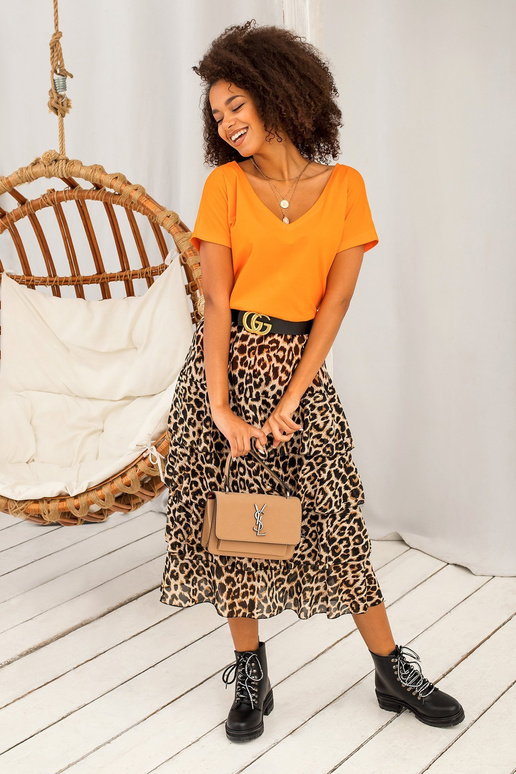 Fluo oranžové tričko Emory Fluo oranžové tričko Emory