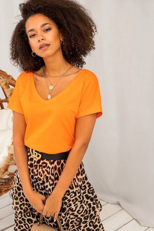 Fluo oranžové tričko Emory Fluo oranžové tričko Emory