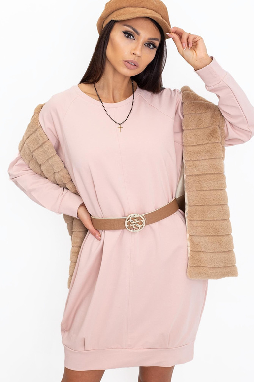 Cristine špinavé růžové šaty