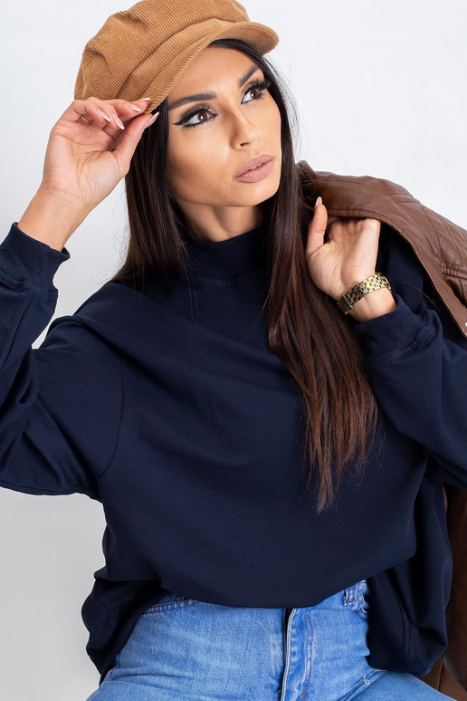 Tmavě modrá Twist mikina Tmavě modrá Twist mikina