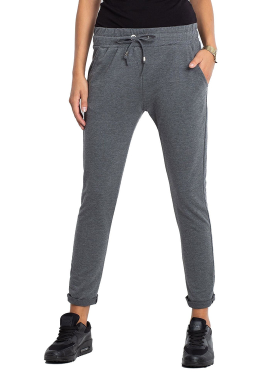 Tmavě šedé kalhoty Cadence