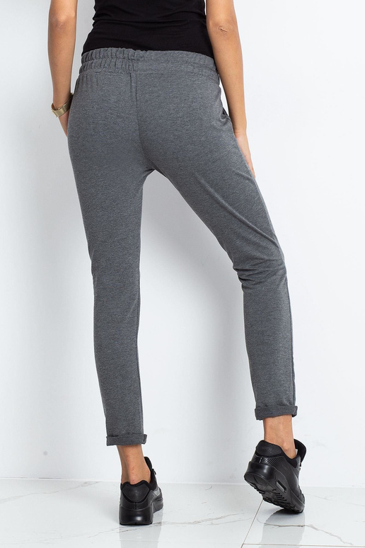 Tmavě šedé kalhoty Cadence