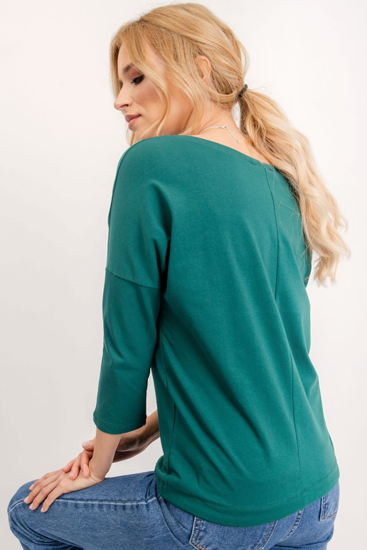 Tmavě zelená halenka Fiona