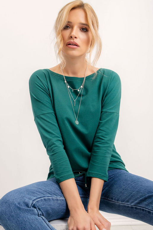 Tmavě zelená halenka Fiona