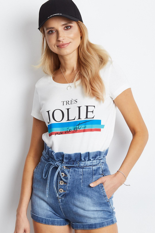 Modré vlastní šortky